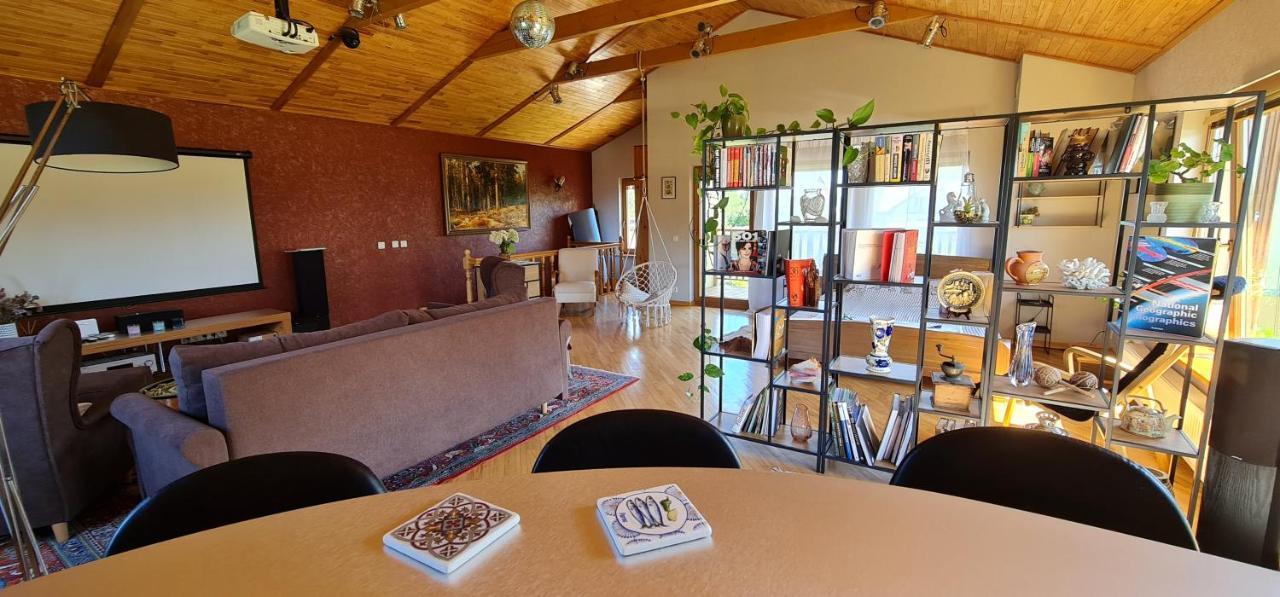 Spacious House With Indoor Pool & Sauna. Ādaži Екстериор снимка