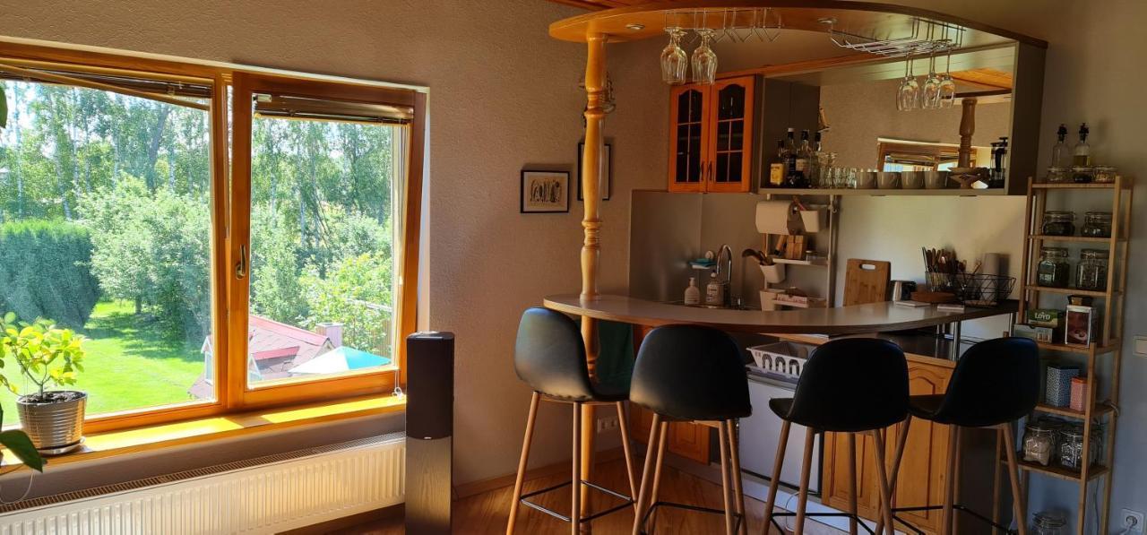 Spacious House With Indoor Pool & Sauna. Ādaži Екстериор снимка